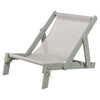 Trixie sedia da spiaggia in legno grigio