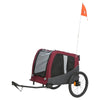Trixie bici per cani gatto grigio rosso