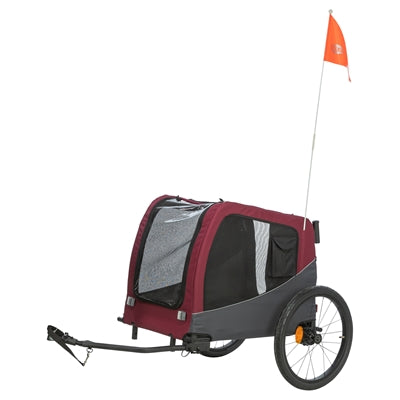 Trixie bici per cani gatto grigio rosso