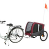 Trixie bici per cani gatto grigio rosso