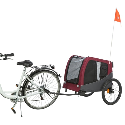 Trixie bici per cani gatto grigio rosso