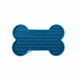 Martin lick mat bone con ventose in silicone blu