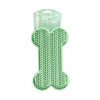 Martin lick mat bone con ventose in silicone verde