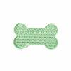 Martin lick mat bone con ventose in silicone verde
