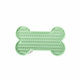 Martin lick mat bone con ventose in silicone verde