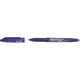Rollerball pilot fijn 0,34mm paars gum direct overschrijfbaar uitwisbaar