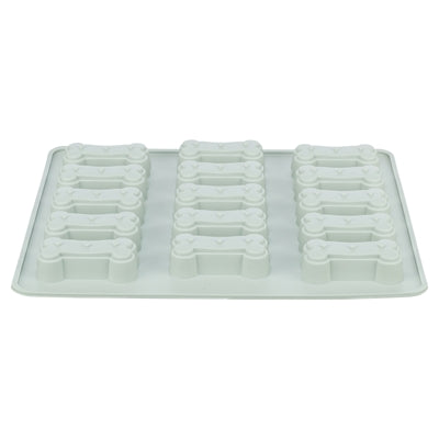 Trixie Estera para hornear para snacks de animales forma de hueso Sin BPA gris