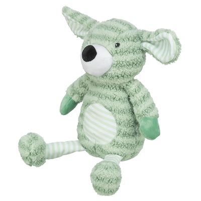 Trixie cagnolino a strisce di peluche verde