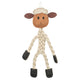Corda di pecora Trixie con pelle marrone