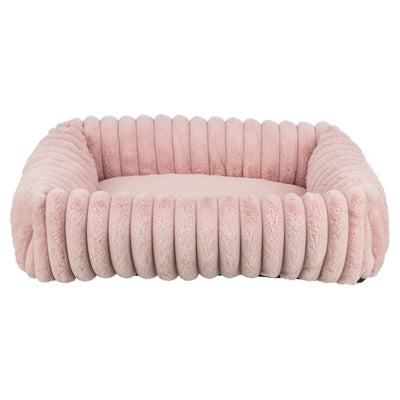 Trixie cama para perros lonni angular pana rosa