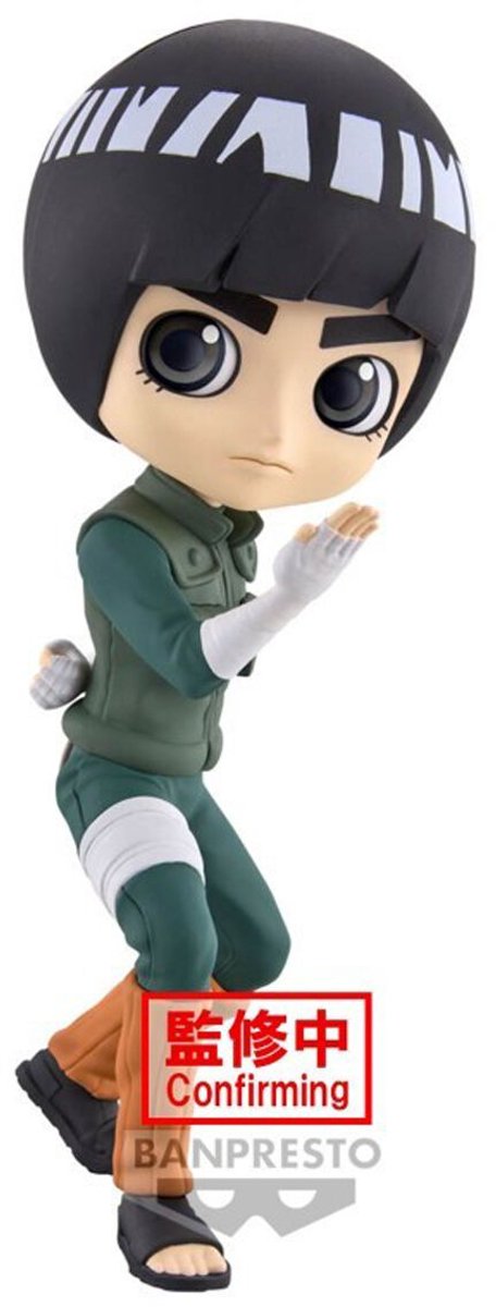 Naruto shippuden - banpresto - rock lee q posket figuras coleccionables unisex - multicolor - estándar