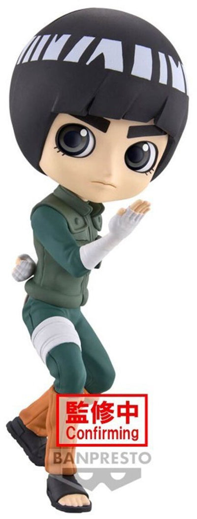 Naruto shippuden - banpresto - rock lee q posket unisex collectible figures - multi-colored - standard