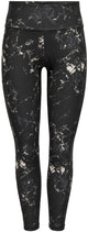 Only play onprya-2-space life hw pck tights noos dames legging - black w. pumice stone
