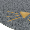 Trixie lettiera per gatti testa di gatto in PVC grigio chiaro