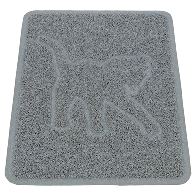 Trixie lettiera per gatti sagoma gatto PVC grigio chiaro