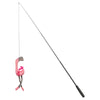 Trixie kattenhengel telescopisch grote katten met flamingo roze