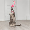 Trixie kattenhengel telescopisch grote katten met flamingo roze