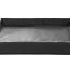 Bia bed kunstleer hoes hondenmand zwart