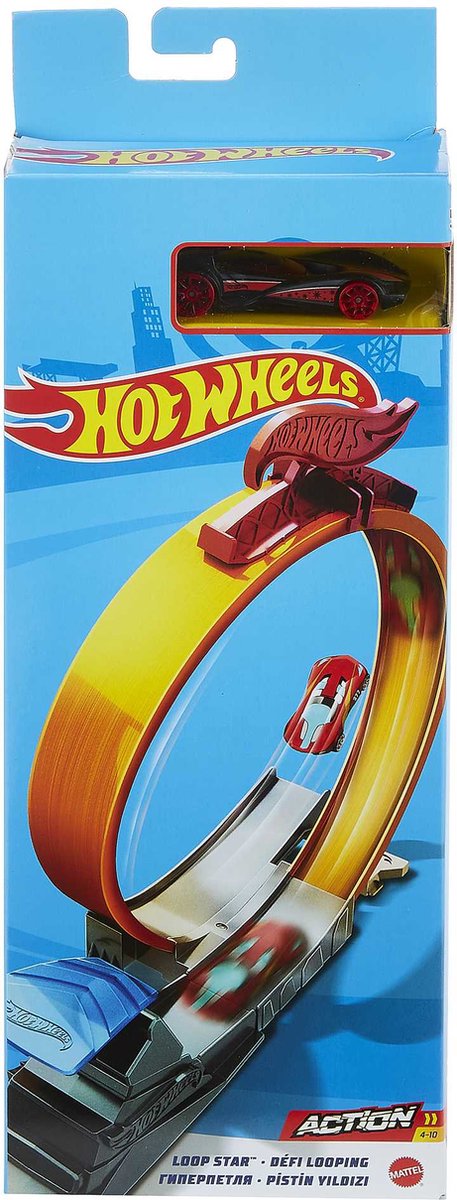 Hot Wheels Action Loop Star Play Set - Expansión - Piezas de pista - Bucle