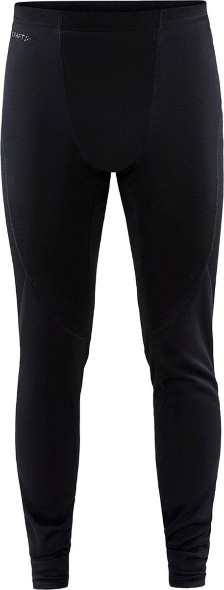 Craft heren warm baselayer broek - xl - zwart