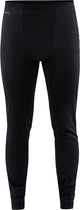 Craft heren warm baselayer broek - xl - zwart