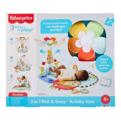 Fisher-price 3-in-1 stair and swing activity mat