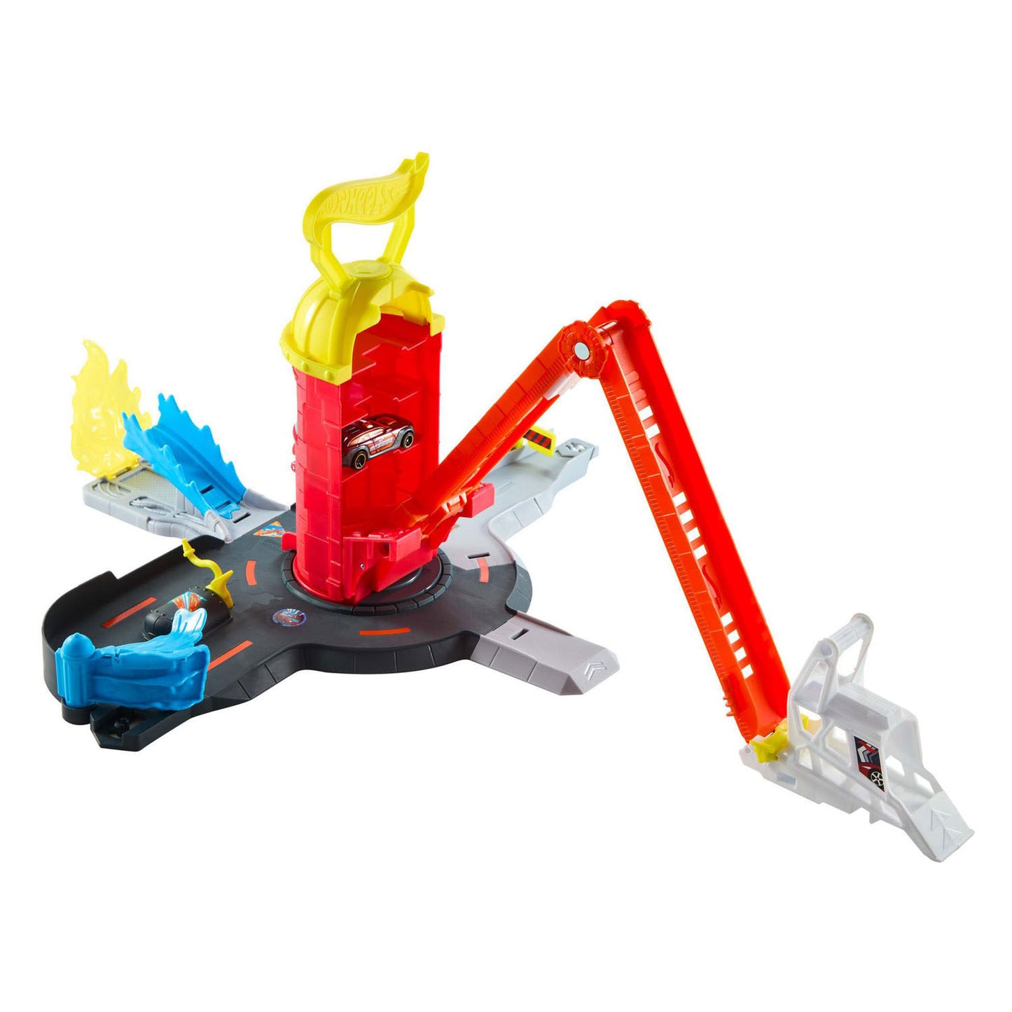 Hot Wheels City Super Rescue Fire Station Playset e macchinina