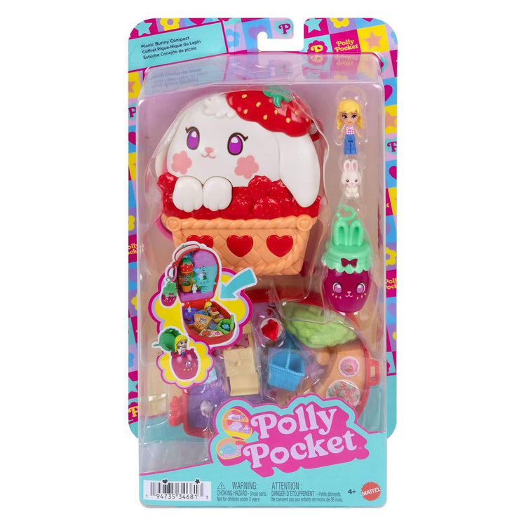 Pic polly pocket juego compacto knick del conejo