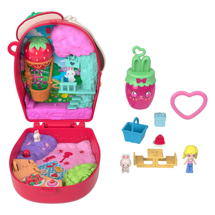 Pic polly pocket juego compacto knick del conejo