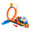 Hot wheels city superpolitiebureau - loopingbaan