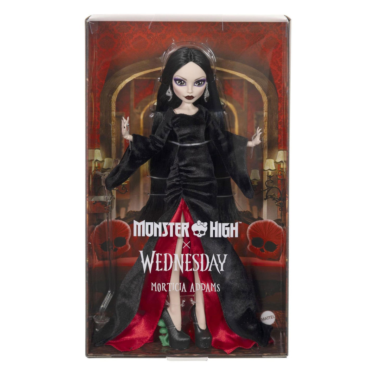 Bambola da collezione Monster High Wednesday - Morticia Addams