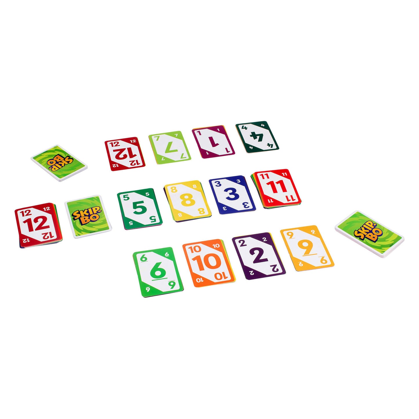 Giochi Mattel skip-bo - gioco di carte - per 2-6 giocatori - esplorazione della strategia