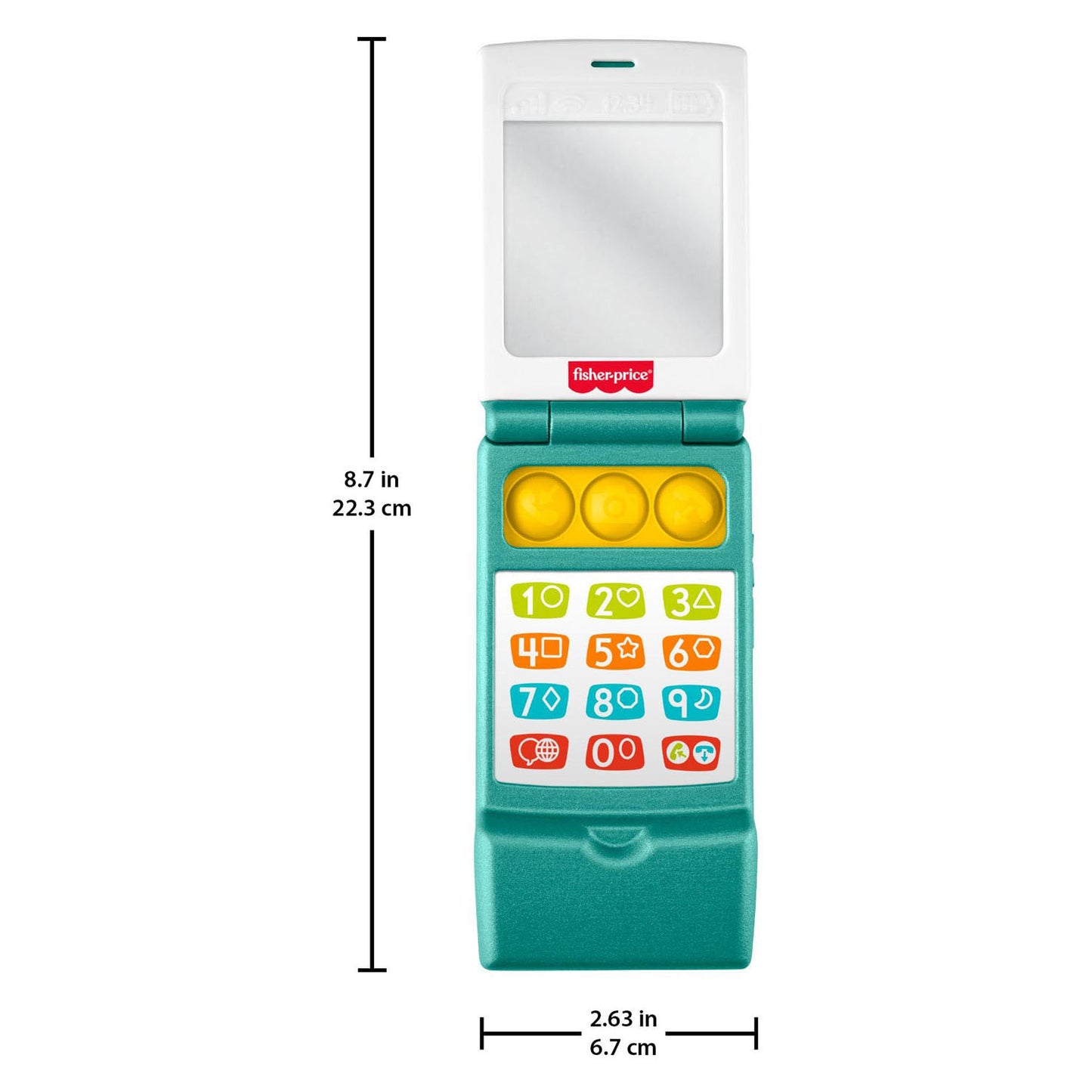 Fisher-Price ride impara con il cellulare - attività di apprendimento musicale per i più piccoli