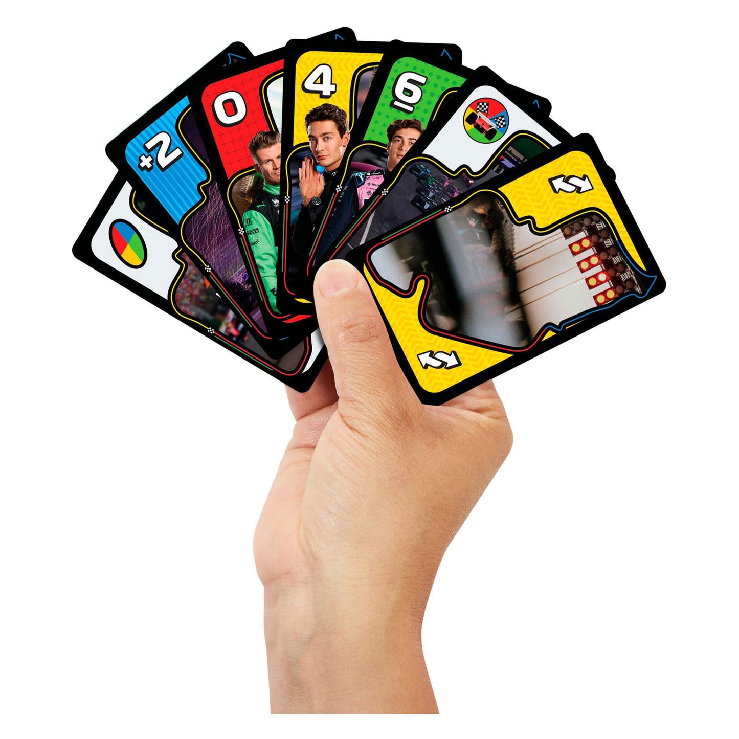 Giochi Mattel uno f1 - gioco di carte