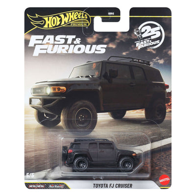 Hot wheels hot wheel premium coche rápido y furioso - 1:64
