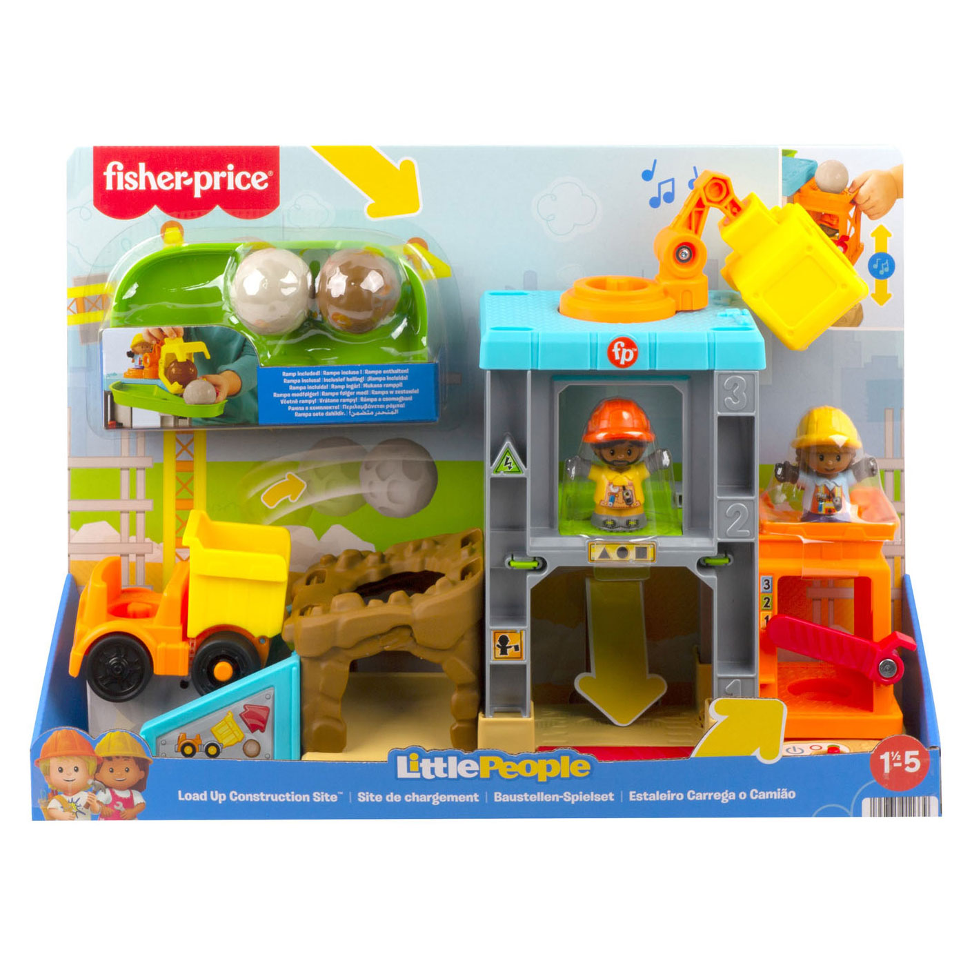 Fisher Price Little People Leren Laden Bouwplaats