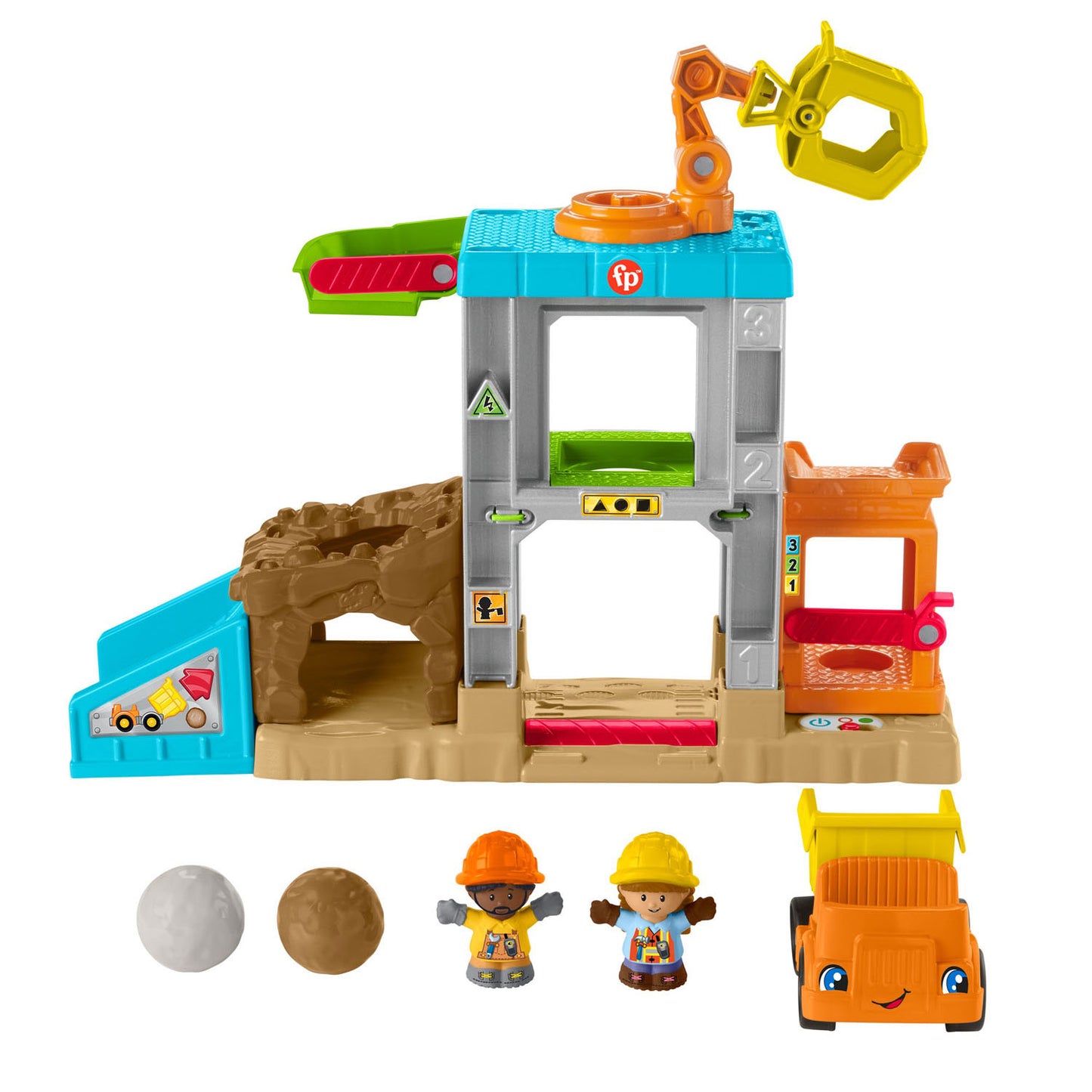 Fisher Price Little People Leren Laden Bouwplaats