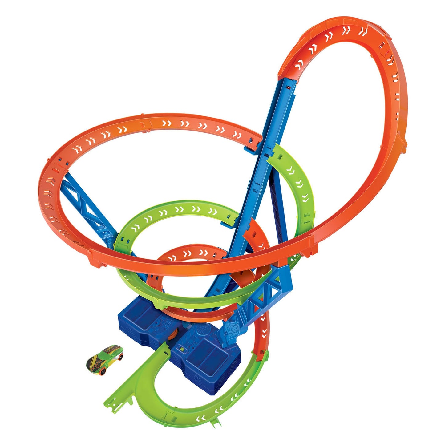 Hot Wheels Action Hyper-velocità Crash Race Track