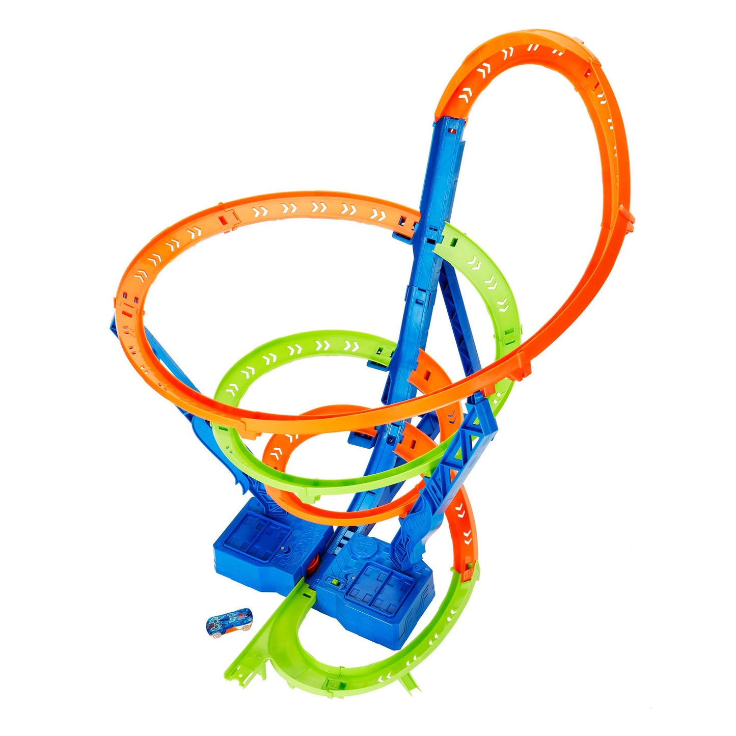 Hot Wheels Action Hyper-velocità Crash Race Track