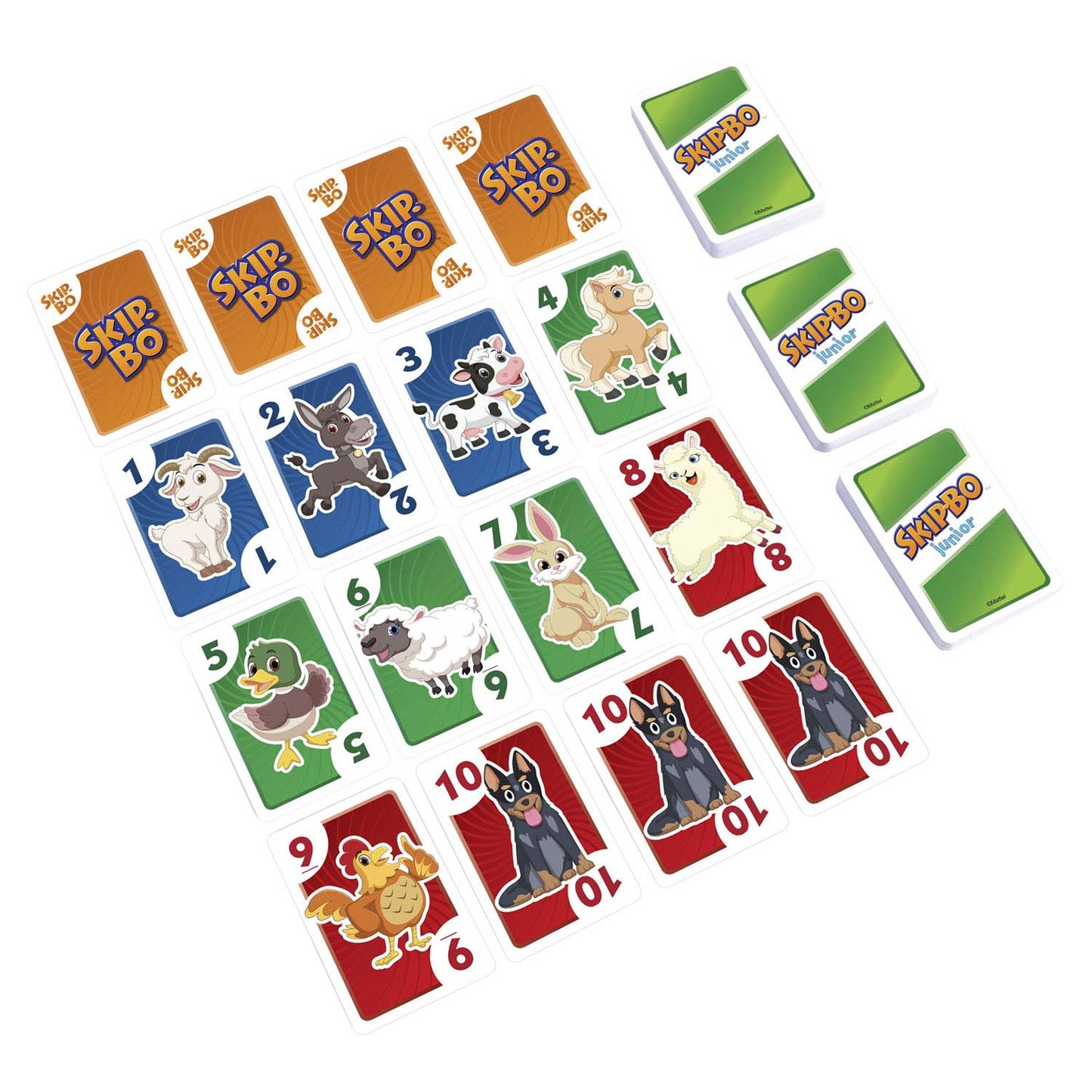 Mattel Skip-Bo Junior Card Game