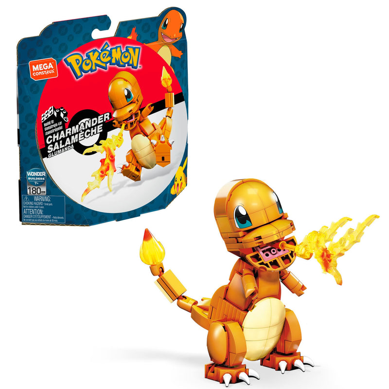 Mega construx pokémon bouwset - charmander - 180dlg.