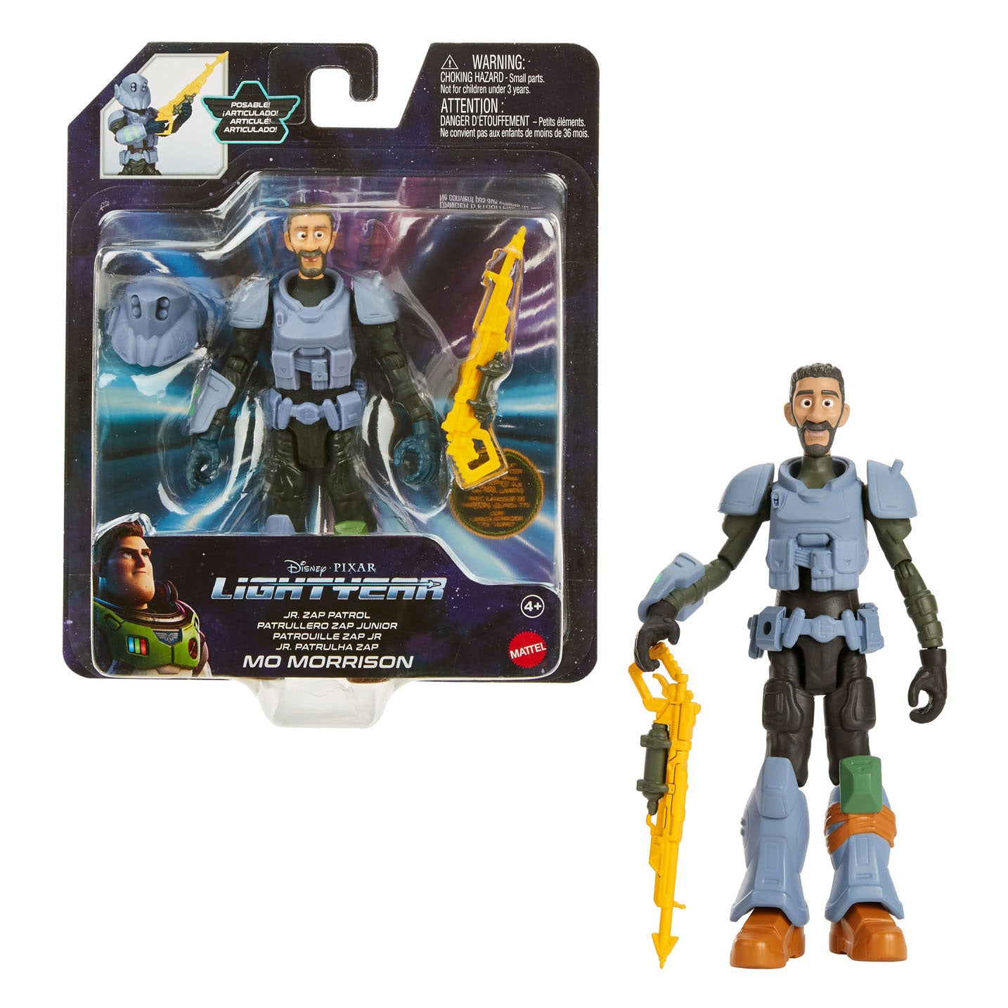 Disney Pixar Lightyear Jr. Zap Patrol Mo Speelfiguur