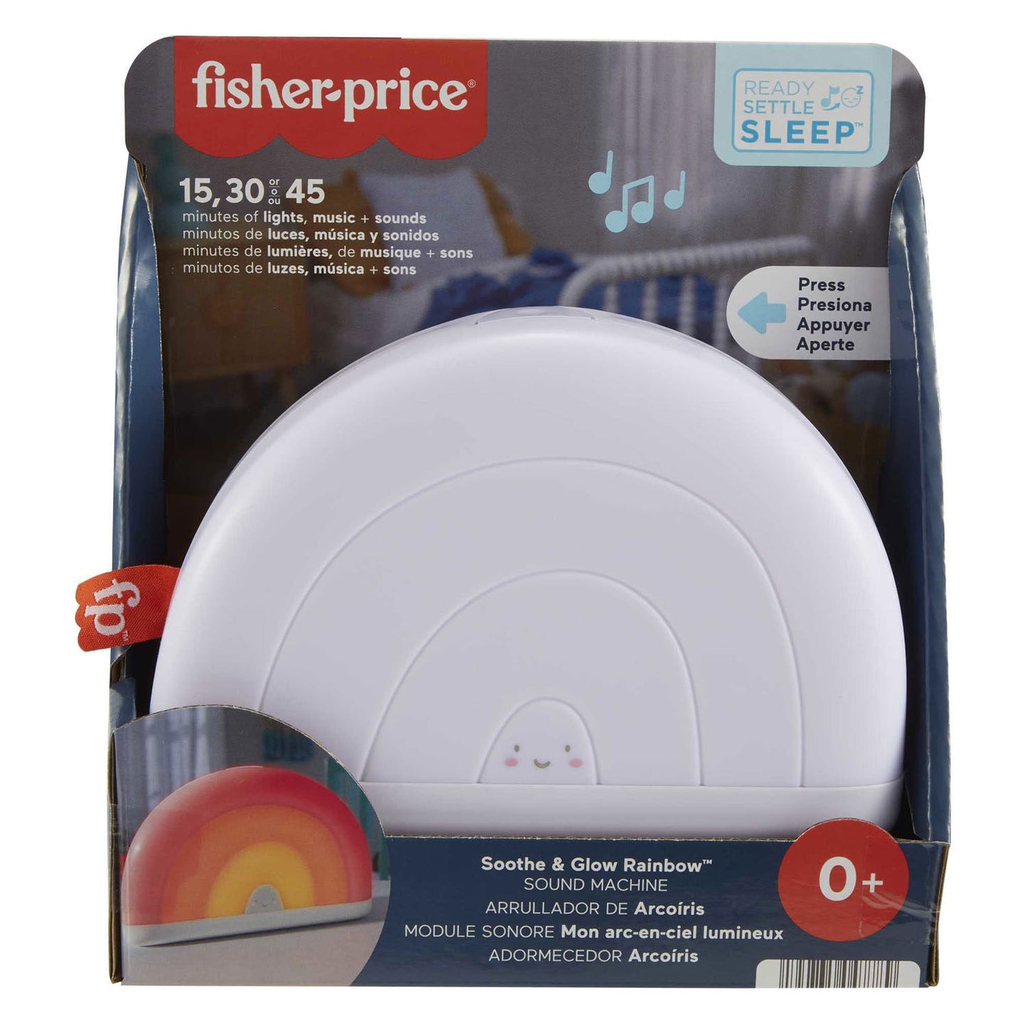 Fisher Prezzo calmo e radioso dispositivo sonoro arcobaleno