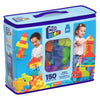 Mega bloks - bigger building bag bouwblokken - 150dlg.