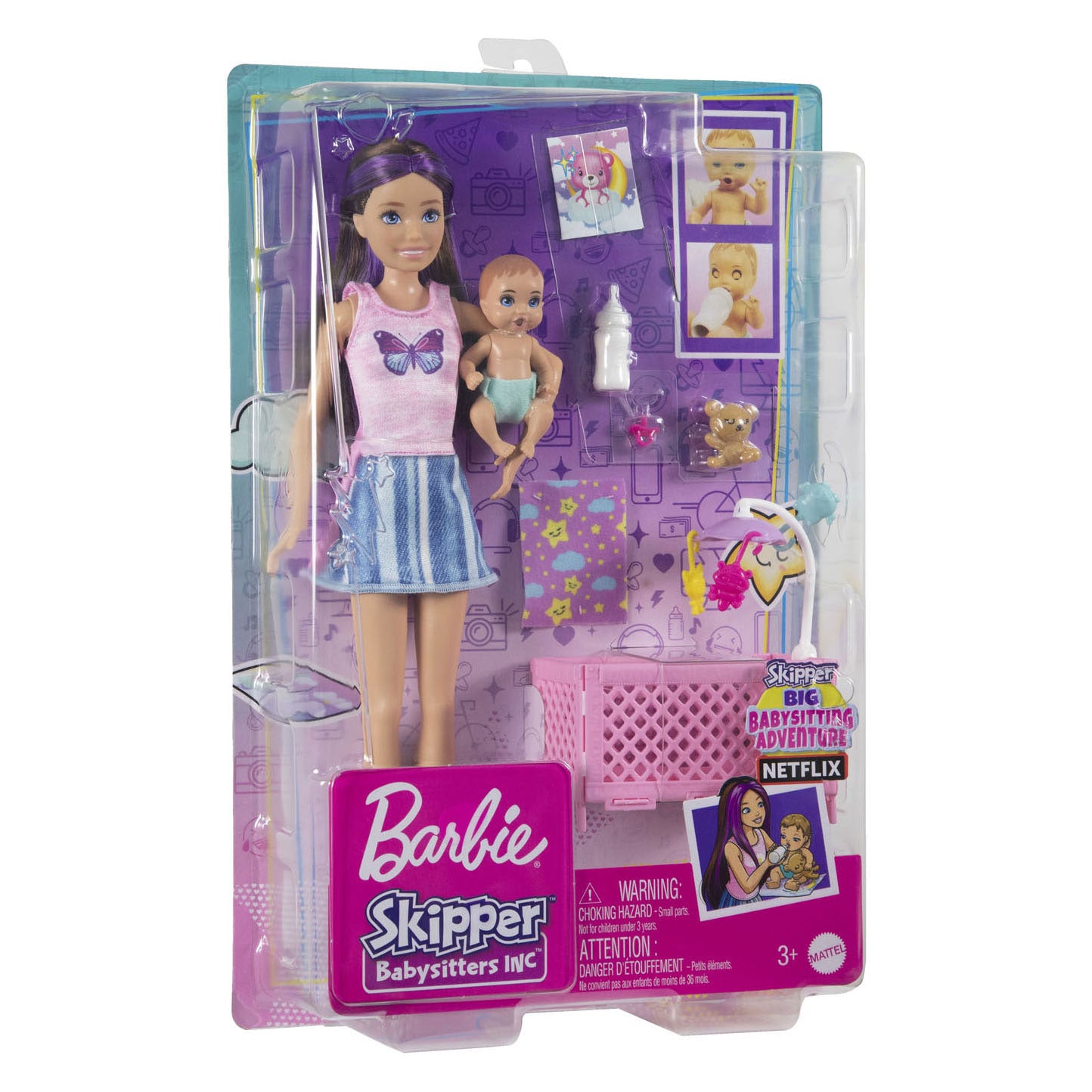 Mattel Skipper Babysitters con bebé