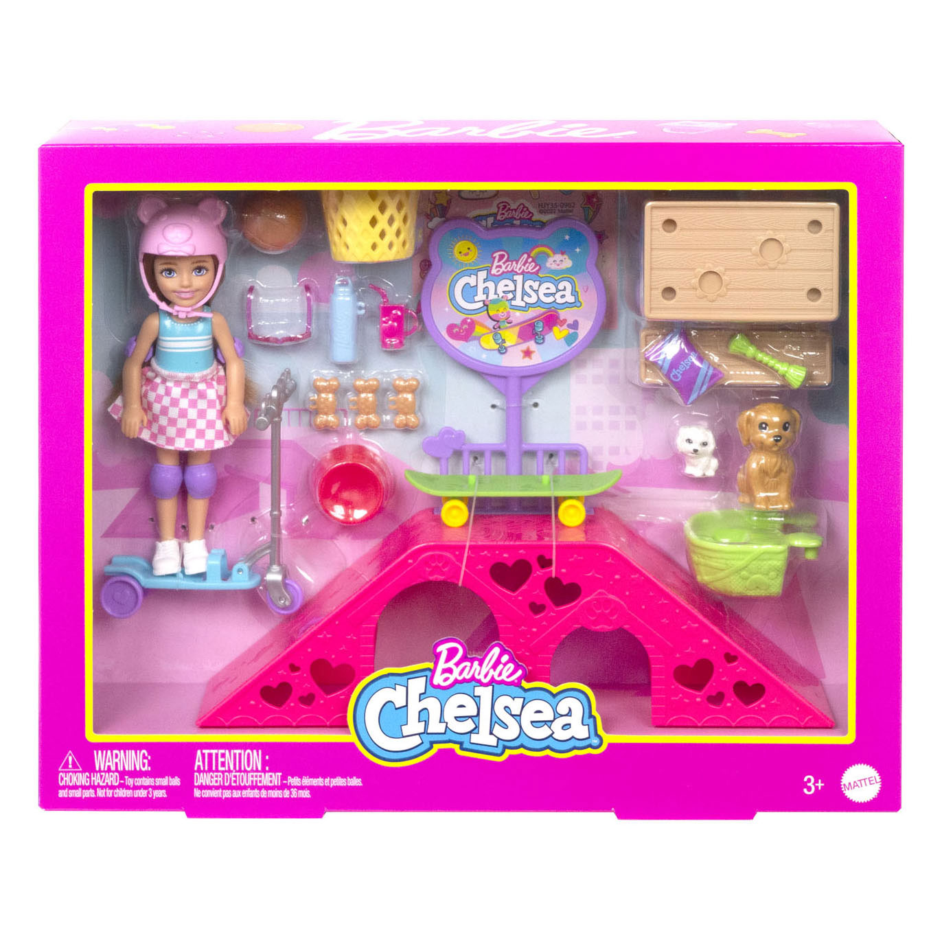 Mattel Chelsea Pop Skatepark