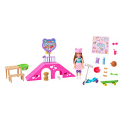 Mattel Chelsea Pop Skatepark - afbeelding 3