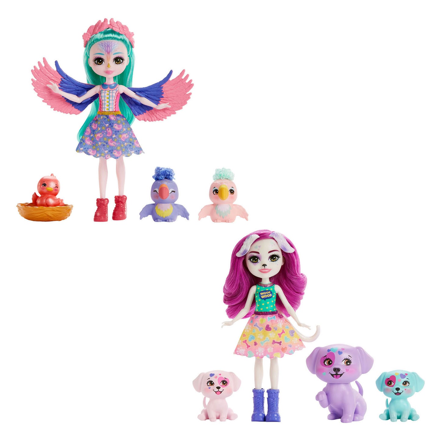 Mattel Enchantimals City Tails Pop con amigos animales