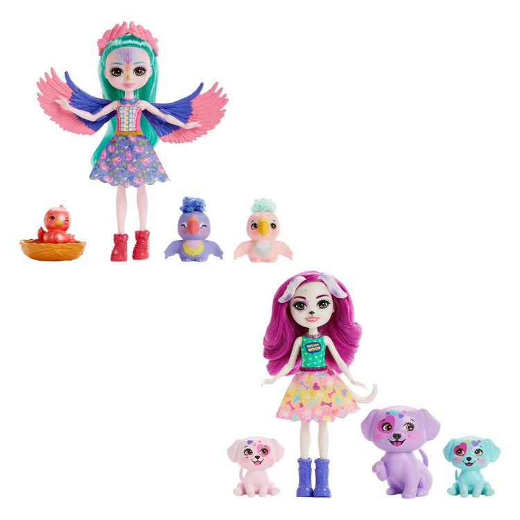 Mattel Enchantimals City Tails Pop con gli amici animali