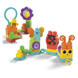 MEGA BLOKS MOVE 'N GROOVE Caterpillar Bouwset, 30dlg. - afbeelding 3